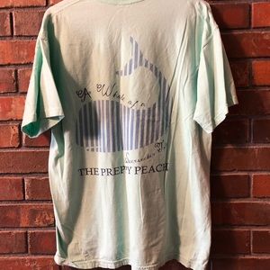 Preppy peach T-shirt